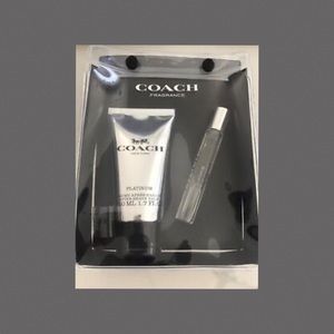 Coach Men’s aftershave Balm Set & Bag